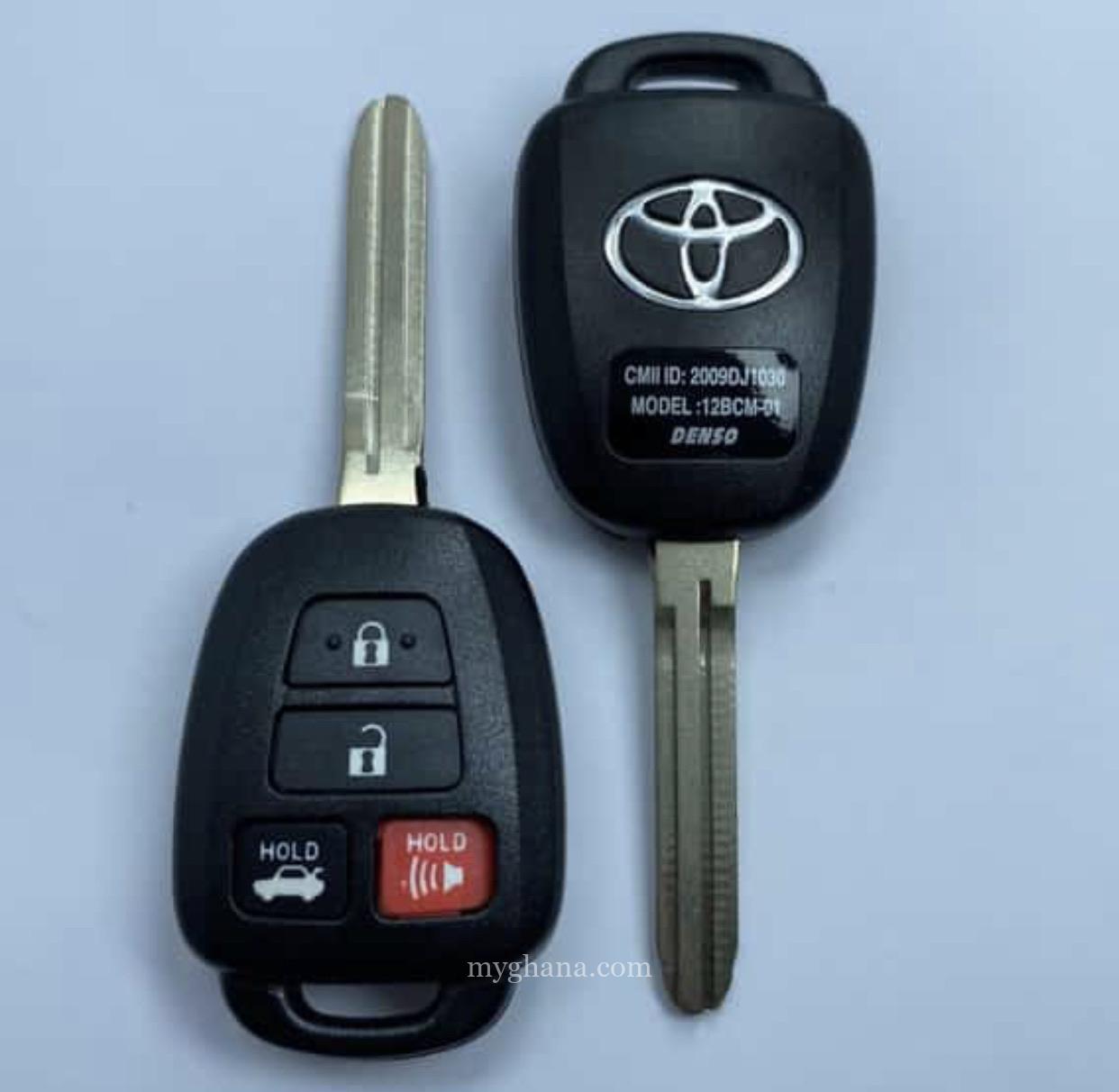 Toyota Corolla remote key