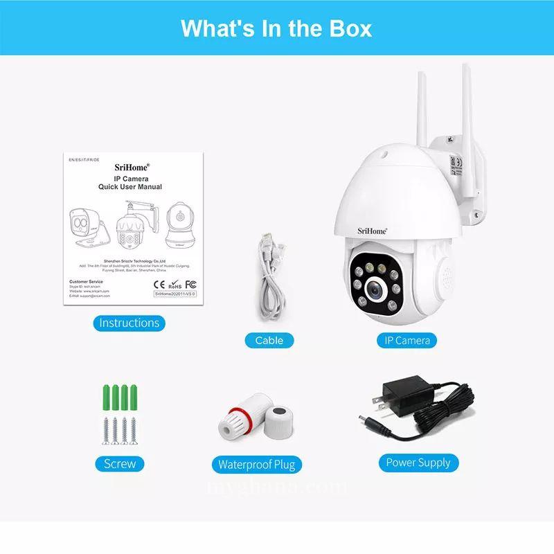 High Quality 3MP Full color wireless waterproof security camera