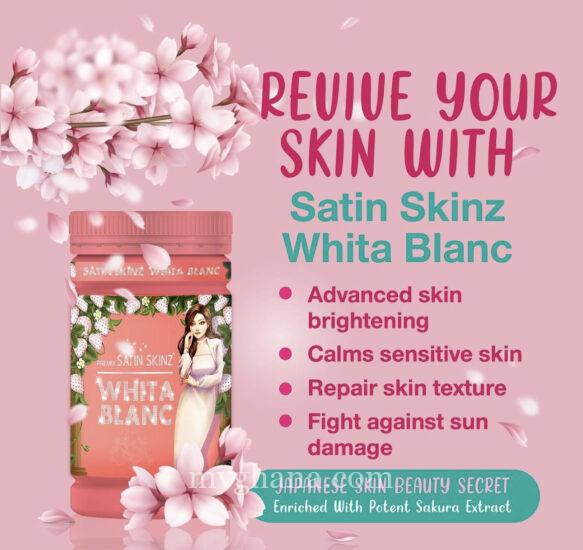 Satin SkinZ whita blanc beauty supplement