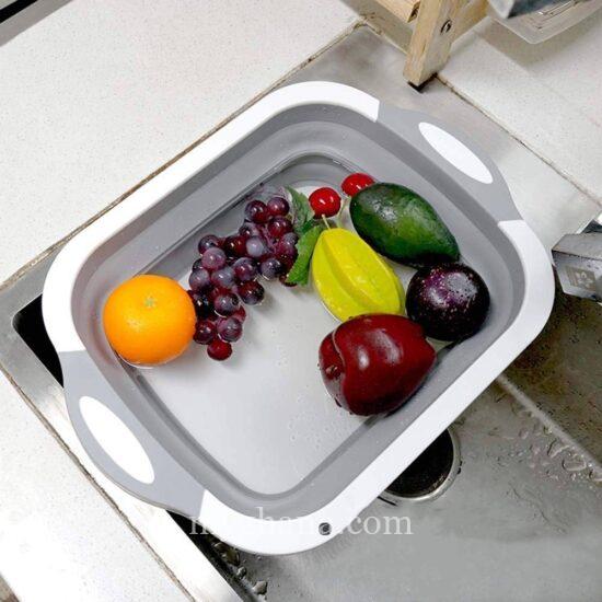 Foldable chopping board