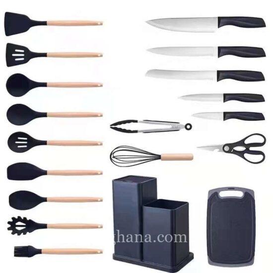 Silicon Ladle set with knives