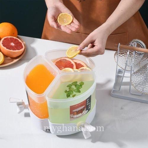 Turntable Beverage Dispenser Water Jug For Lemonade Juice