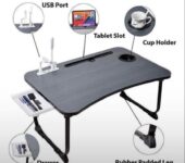 Laptop Table with USB Ports