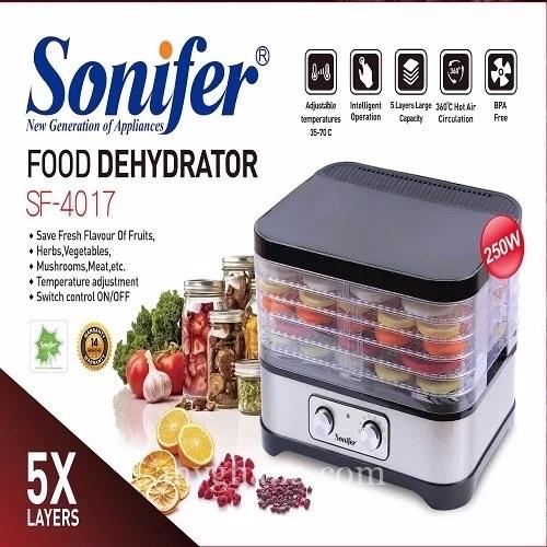 Sonifer 5 Tray Food Dehydrator