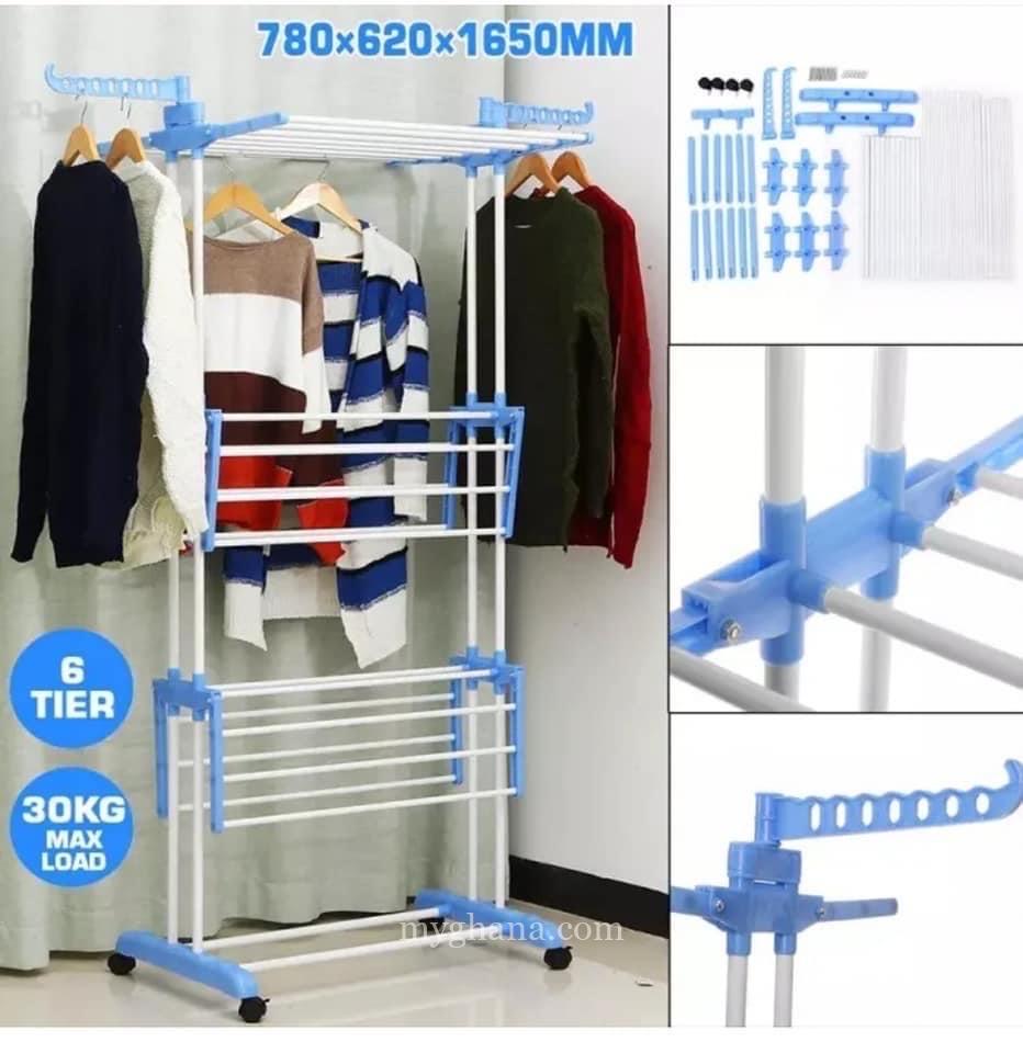 3 layers dry rack