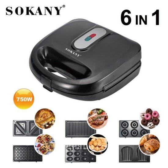 Sokany 6 in 1 breakfast maker