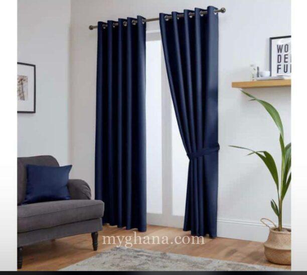 Window blind and curtains with bar,Rod and waterproof mattress cover