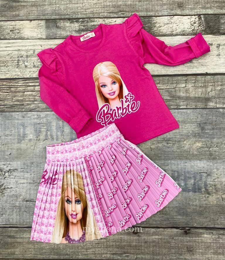 Barbie skirt and blouse