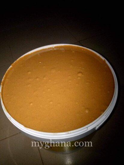 Unadulterated groundnut paste