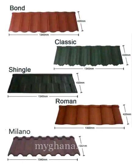 Stone coated euro tiles roofing sheets and PVC Rain gutter connector