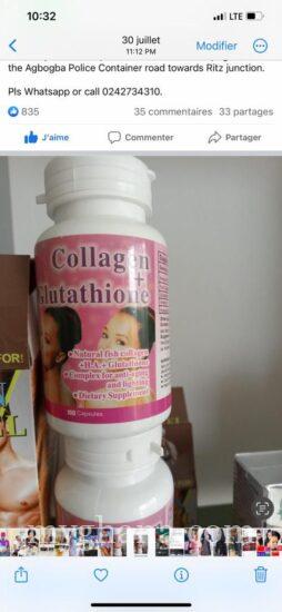 Glutathione and Collagen Capsules