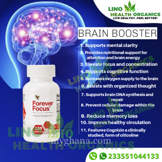 Brain Booster / Forever Focus / Supplement For Mental Health