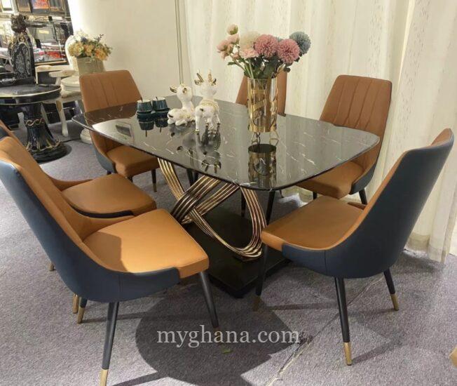 Modern Marble 6 seater Dinning Table set