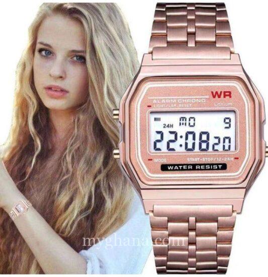 LED Digital Electronic Watch With Luminous Alarm Calendar