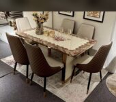 Modern Marble 6 seater Dinning Table