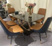 Modern Marble 6 seater Dinning Table set