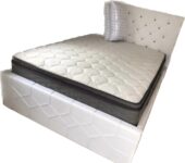 Canadian bed with mattress at affordable price .
