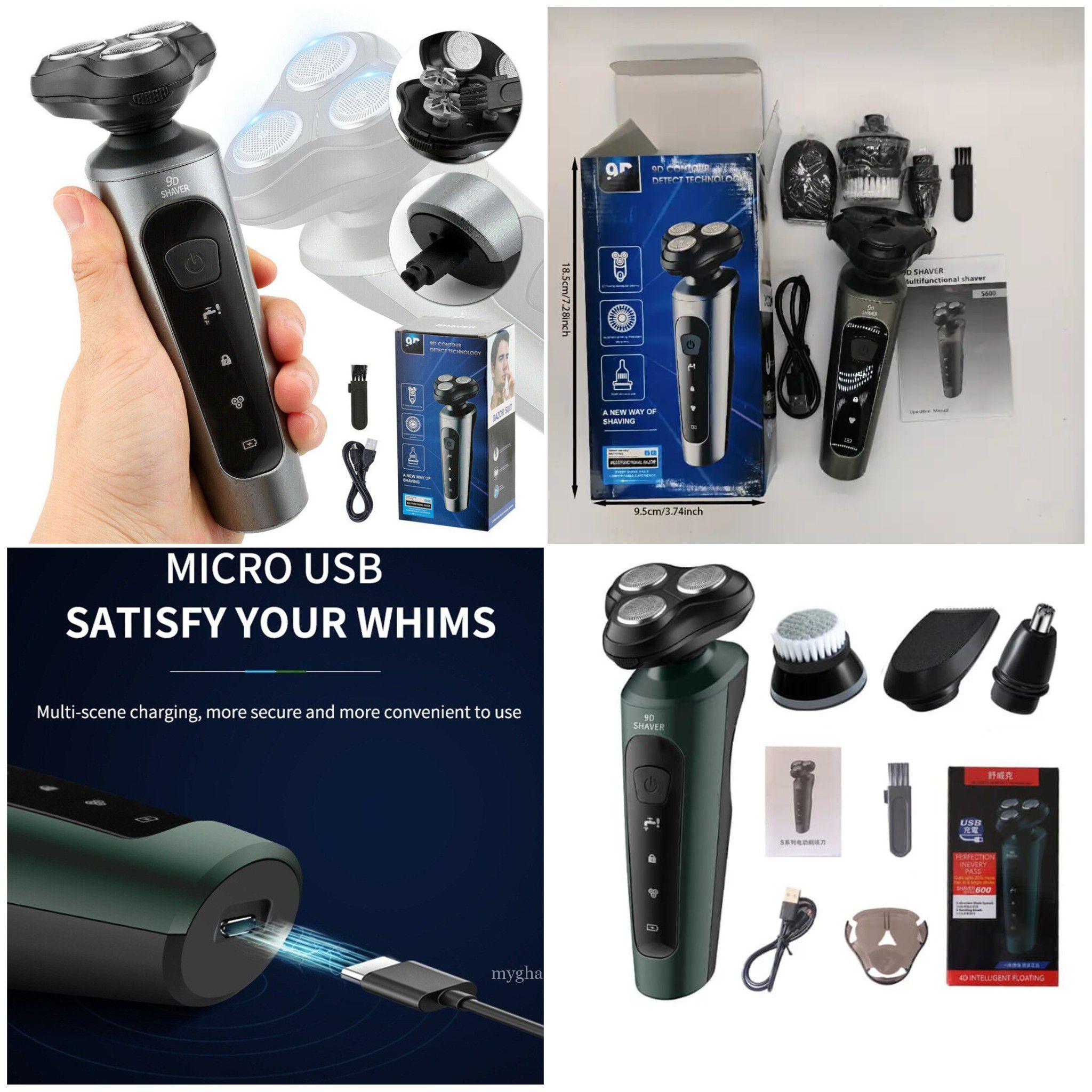 Durable 4 in 1 USB Smart Digital Multifunctional Shaver/Trimmer/Clipper