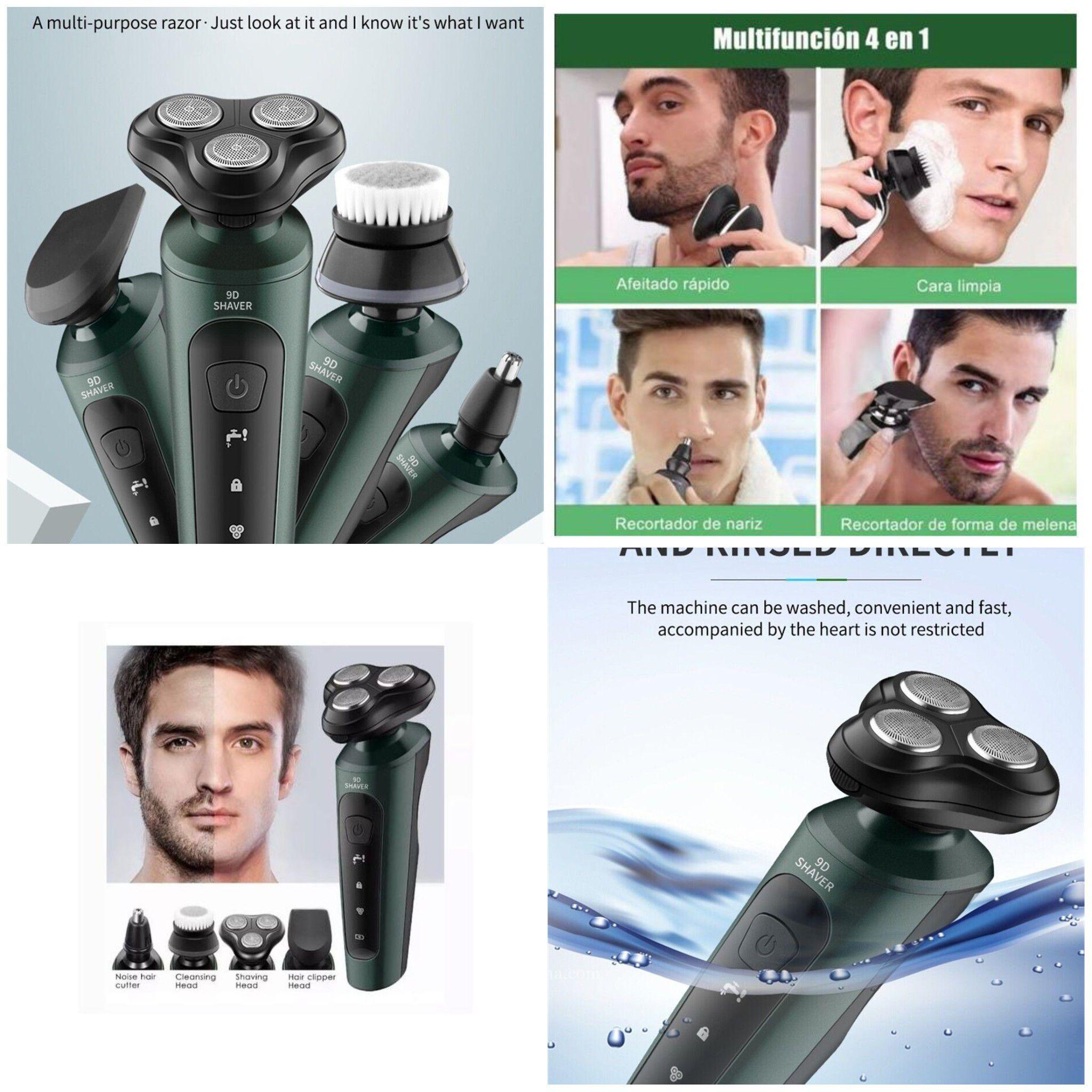 Durable 4 in 1 USB Smart Digital Multifunctional Shaver/Trimmer/Clipper
