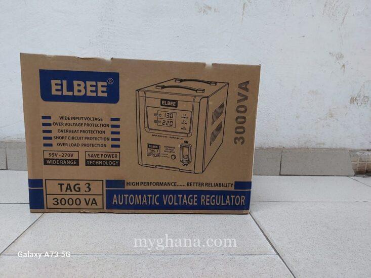 Elbee Automatic Voltage Stabilizer 3000Watt( TAG3)