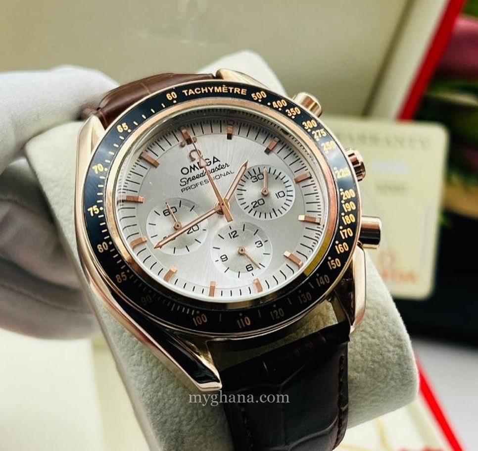 Omega Active choronograph leather strap