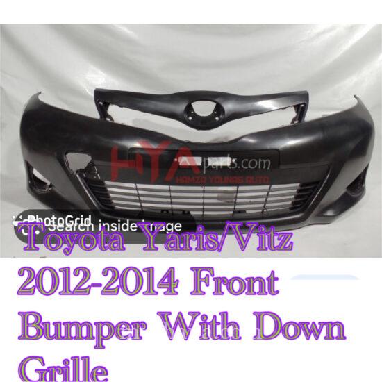 Toyota Yaris/ Vitz 2012-2014 Front Bumper With Down Grille