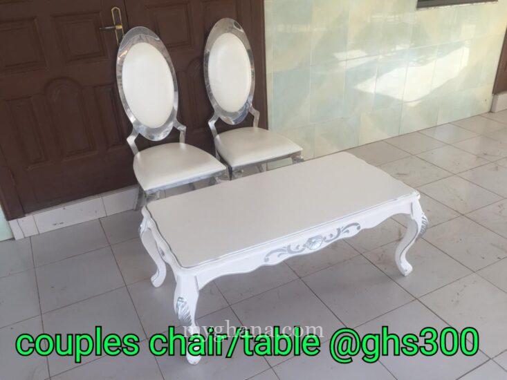 Couple chair and table