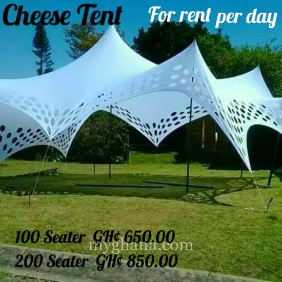Cheese Tent for rent in Accra
