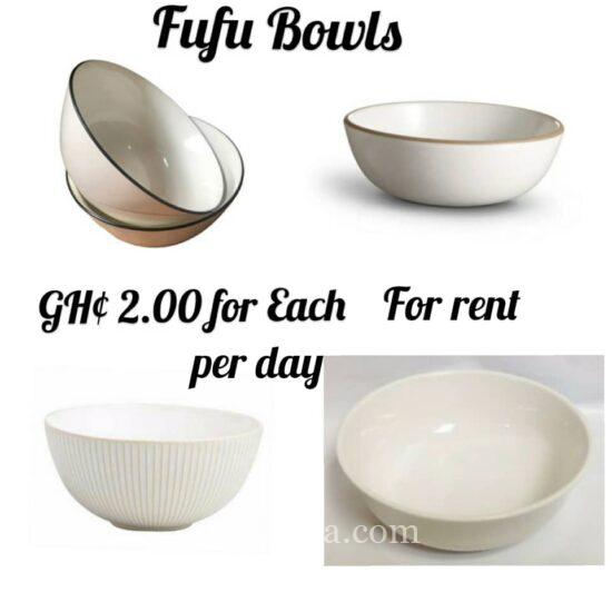 Fufu bowls