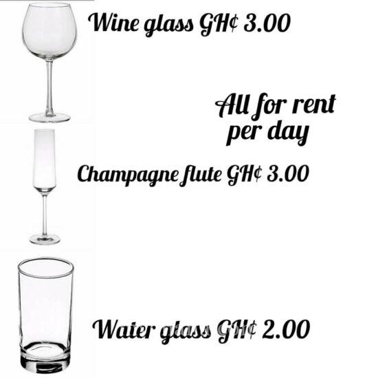 Drinking glasses