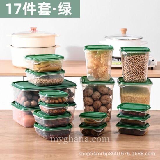 17 pieces storage containers
