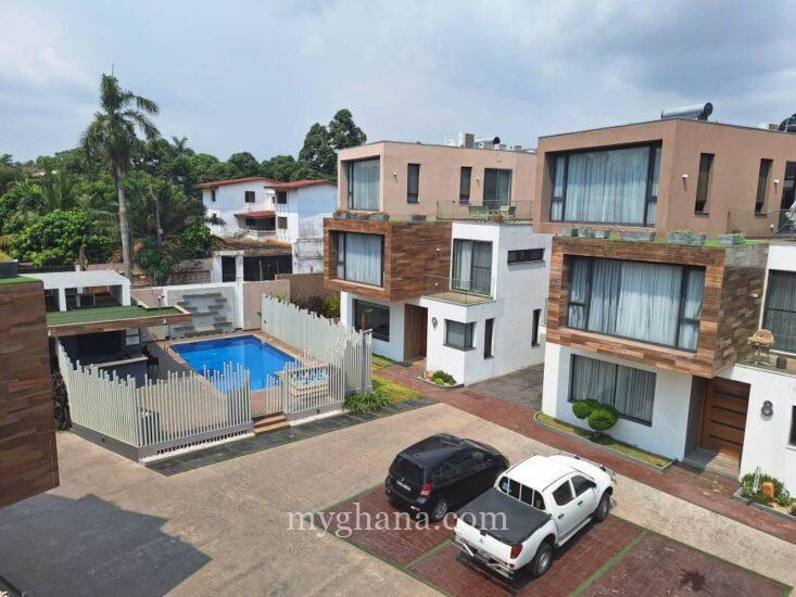4 bedroom townhouse to let at Cantonments, Accra – Ghana