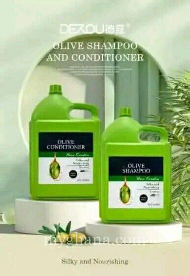 Olive shampoo and olive conditioner