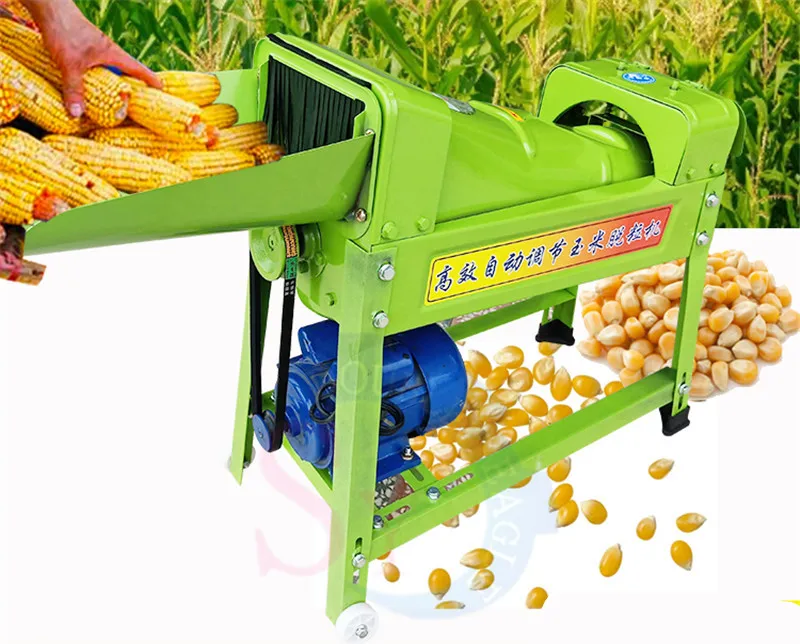 Gasoline corn thresher