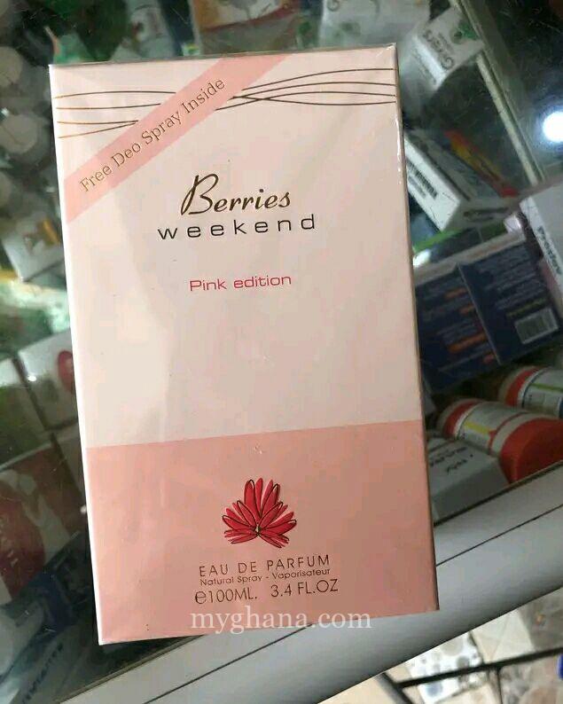 Perfumes of all kinds, ghc150 each.