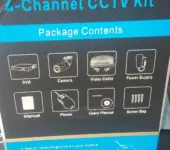 4 Channel CCTV Security Kit