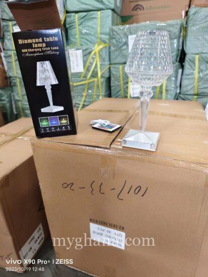 Table crystal lamps