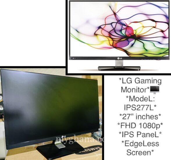 LG 27” IPS Gaming & Editing Edgeless Monitor