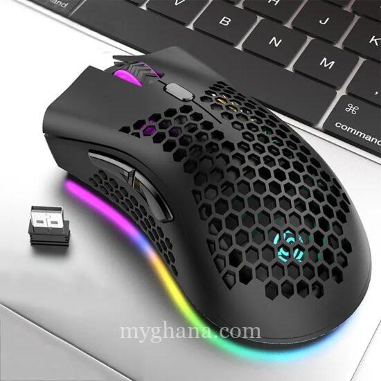 Rechargeable wireless rgb gaming mouse