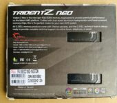 GSkiLL TridentZ Neo 16gb ddr4 rgb ram (3600mhz)