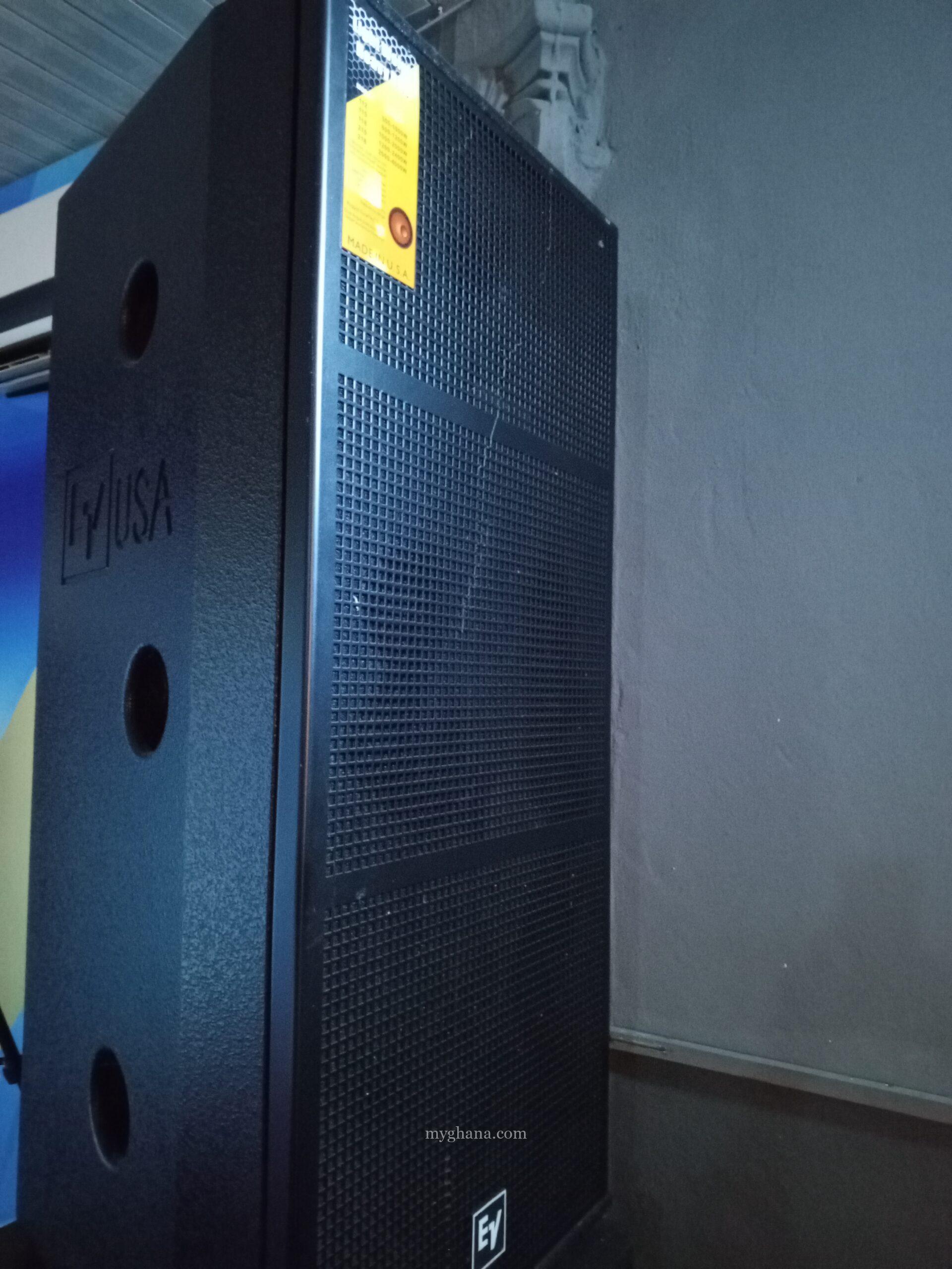 Ev Full Range and UBL Single Bass Speaker