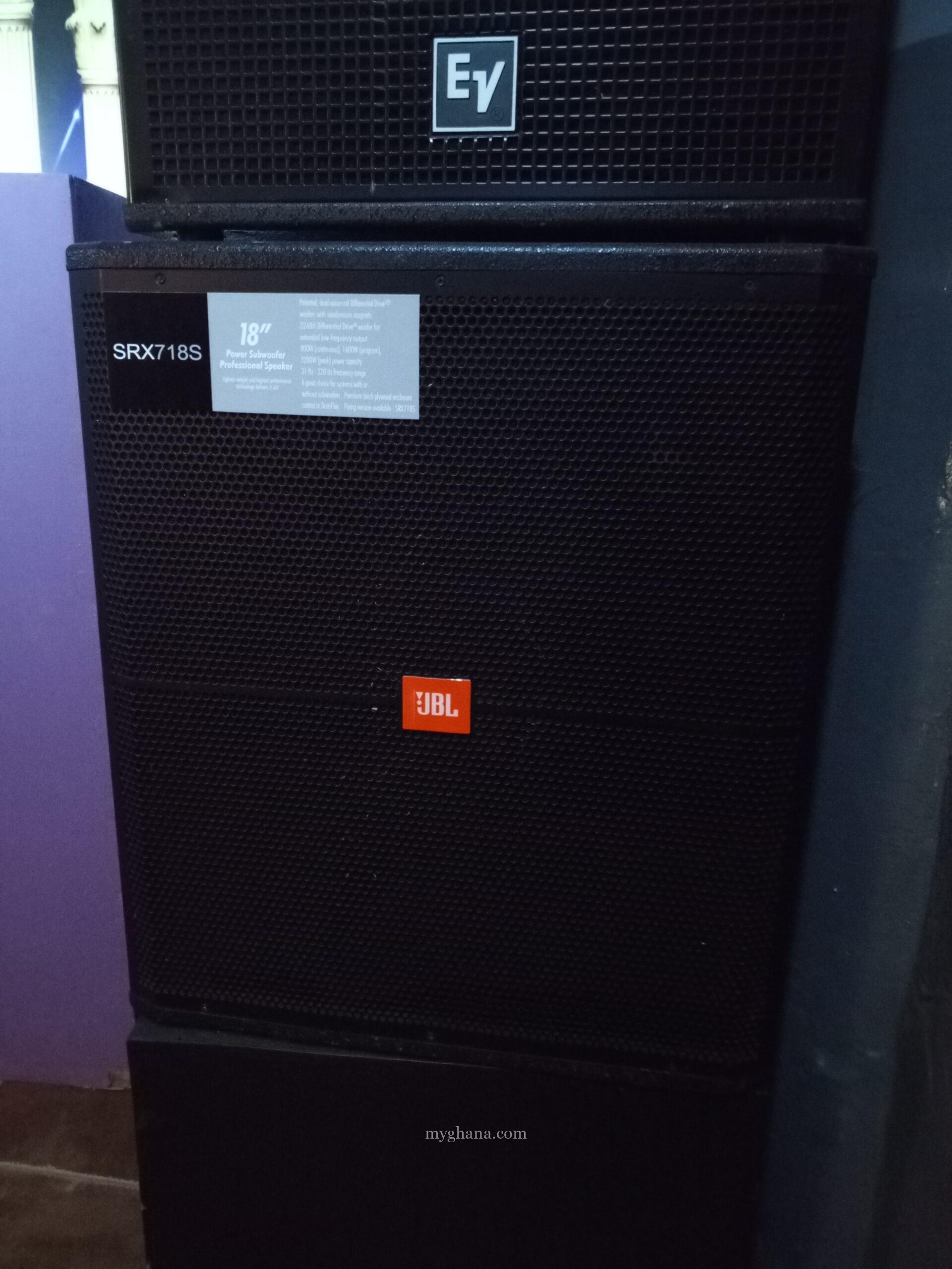 Ev Full Range and UBL Single Bass Speaker