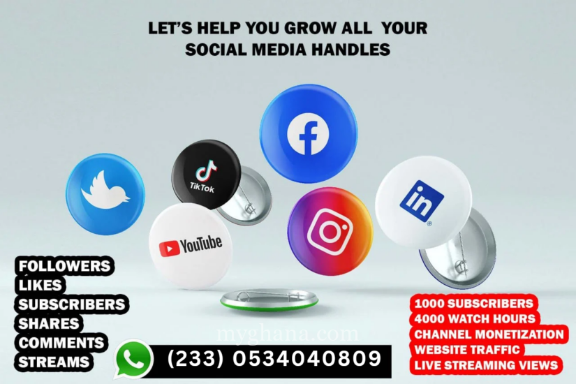 We Grow Your Social Media Handles