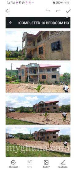 10 bedroom uncompleted house for sale