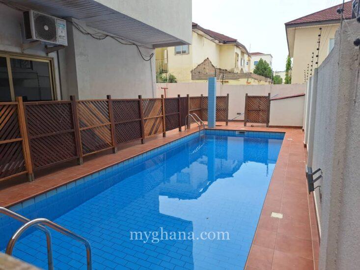 6 bedroom townhouse to let at Cantonments near the Japan Embassy