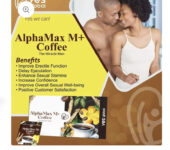 AlphaMax M+ Coffee | Supports prostate health, increase libido, boost testo