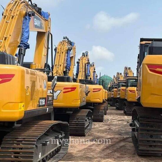 Sany Excavator Rentals Kumasi