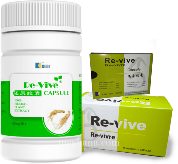 KEDI REVIVE – nutrients to support a healthy, vibrant lifestyle for men.