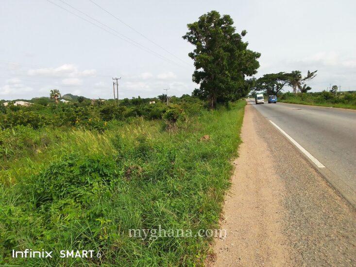 REGISTERED ROADSIDE LAND FOR SALE:-