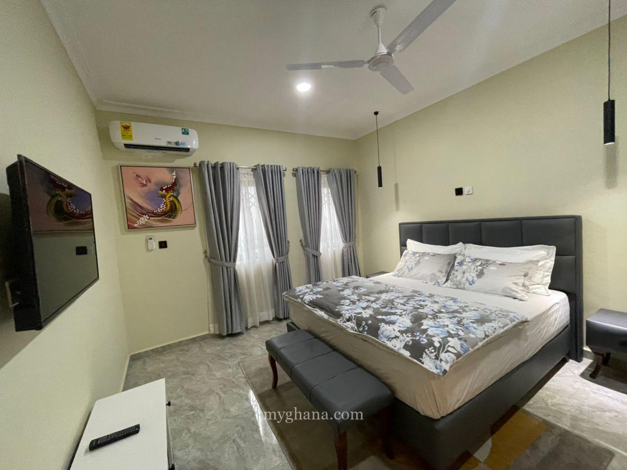 Fully Furnished 4 bedroom house for rent at West Legon